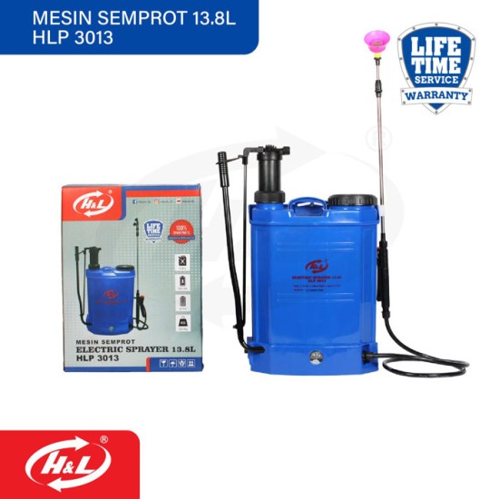 HLP 3013 Mesin Semprot Hama Manual Electric Sprayer 13.8 Liter HLP 3013 Mesin Semprot Hama Manual Electric Sprayer 13.8 Liter
