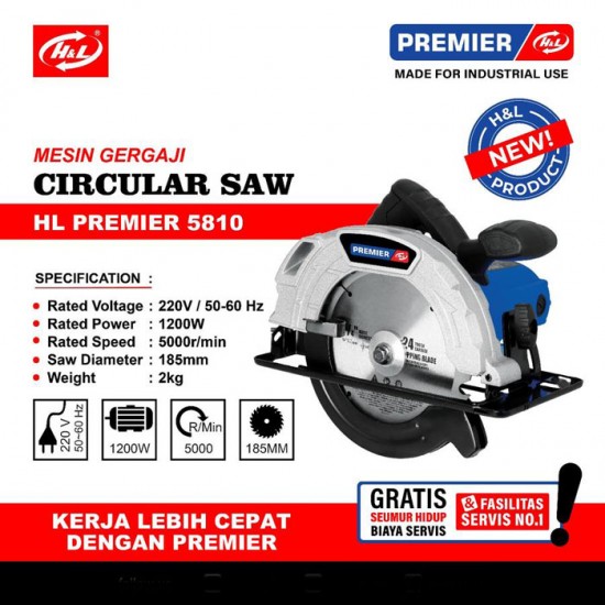 HL Premier 5810 Circular Saw Mesin Potong Kayu HL Premier 5810 Circular Saw Mesin Potong Kayu