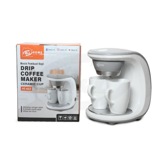 HL HS602 Drip Coffee Maker Ceramic Cup Mesin Pembuat Kopi HL HS602 Drip Coffee Maker Ceramic Cup Mesin Pembuat Kopi