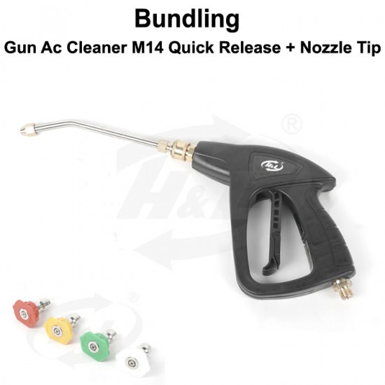 HL M14 Gun Jet Cleaner Quick Release AC Cleaner HL M14 Gun Jet Cleaner Quick Release AC Cleaner