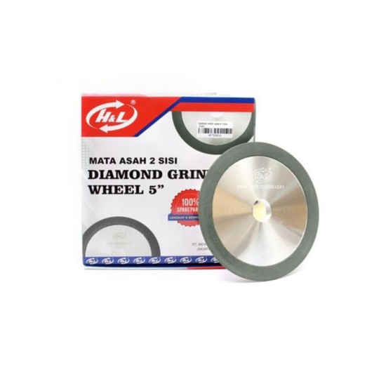 HL Diamond Grinding Wheel Mata Asah 2 Sisi 5 Inch HL Diamond Grinding Wheel Mata Asah 2 Sisi 5 Inch