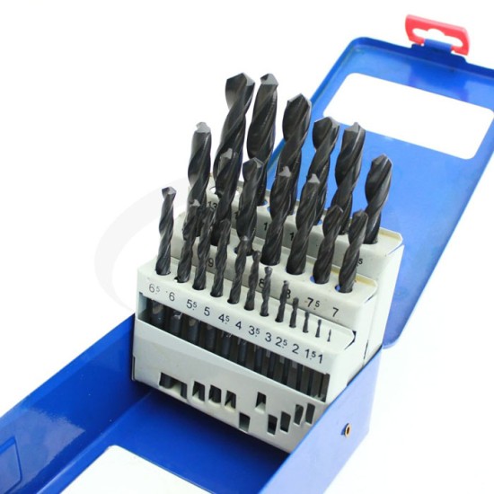 HL Mata Bor Besi HSS Box Set 1-13 mm 25 Pcs HL Mata Bor Besi HSS Box Set 1-13 mm 25 Pcs