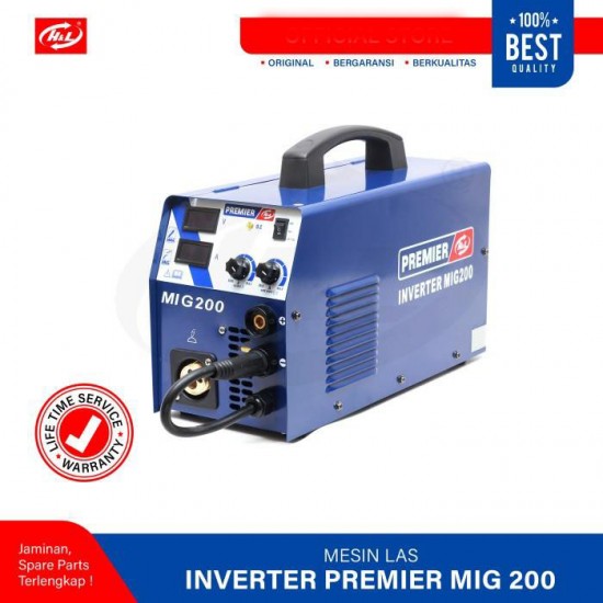 HL Premier MIG 200 Mesin Las Welding Machine Travo Inverter