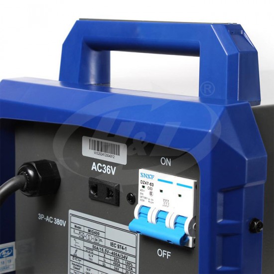 HL Premier MIG 400 Mesin Las Plus Wire Feeder Welding Machine Inverter