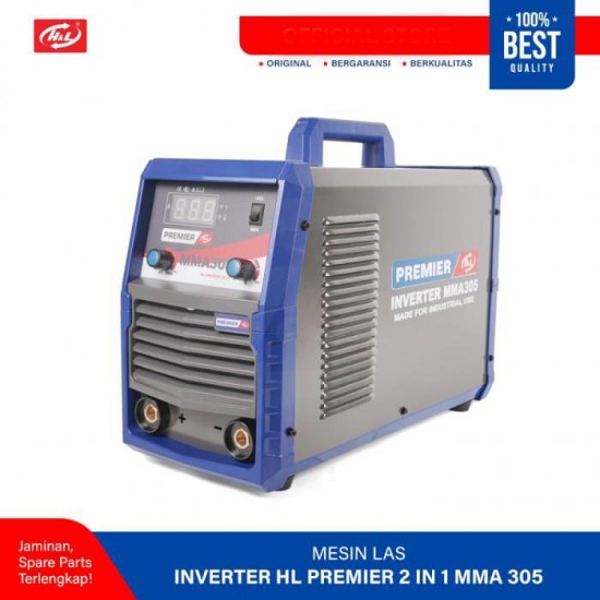 HL Premier MMA 305 2 in 1 Mesin Las Welding Machine Travo Inverter