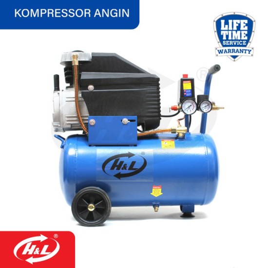 HL N1HP Mesin Kompresor Angin 24 Liter Oil Air Compressor