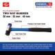 HL Premier Palu Kombinasi Plastik Karet Two Way Hammer 30mm 35mm 40mm HL Premier Palu Kombinasi Plastik Karet Two Way Hammer 30mm 35mm 40mm