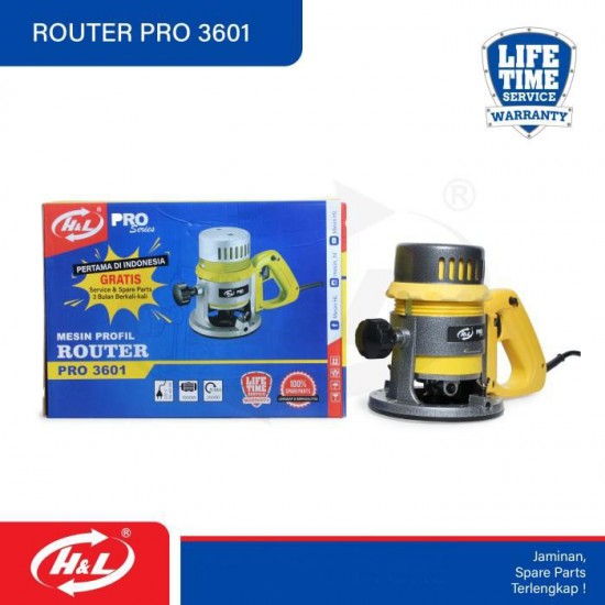 HL Pro 3601 Mesin Profil Router 1600 Watt HL Pro 3601 Mesin Profil Router 1600 Watt