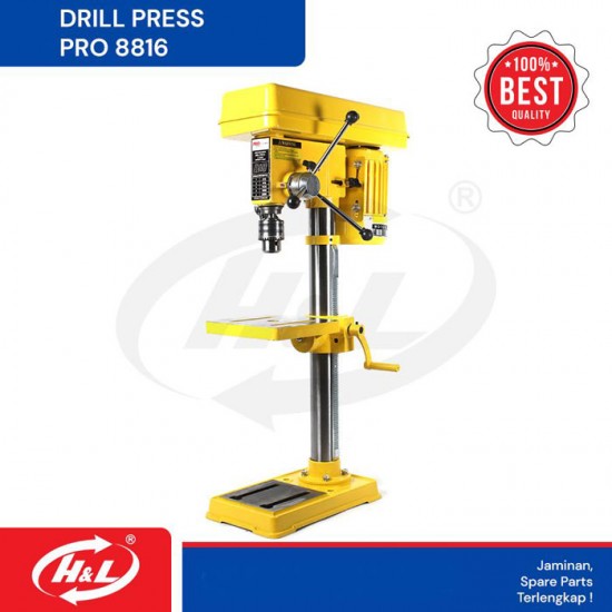 HL Pro 8816 Mesin Bor Duduk Press Drill 550 Watt
