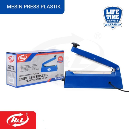HL Impulse Sealer 20cm Mesin Press Plastik HL Impulse Sealer 20cm Mesin Press Plastik