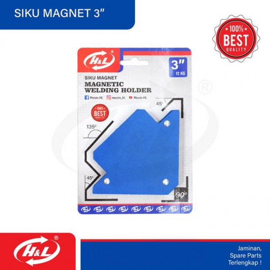 HL Siku Magnet Las 3 Inch 4 Inch 5 Inch Magnetic Welding Holder