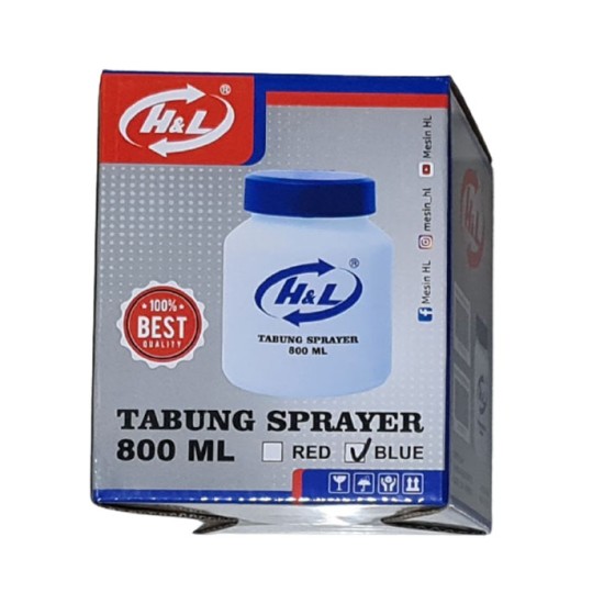 HL Tabung Sprayer Botol Cat 800ml HL Tabung Sprayer Botol Cat 800ml