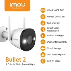 Imou Bullet 2 Smart Wireless IP Camera Night Vision Outdoor