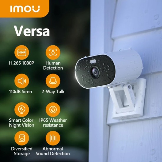 Imou Versa Smart Security Camera Indoor Outdoor 1080P Imou Versa Smart Security Camera Indoor Outdoor 1080P