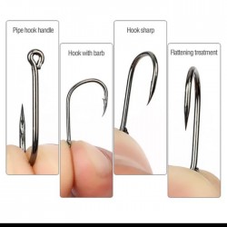 Kail Pancing Bahan Karbon Steel isi 100pcs Kail Pancing Bahan Karbon Steel isi 100pcs