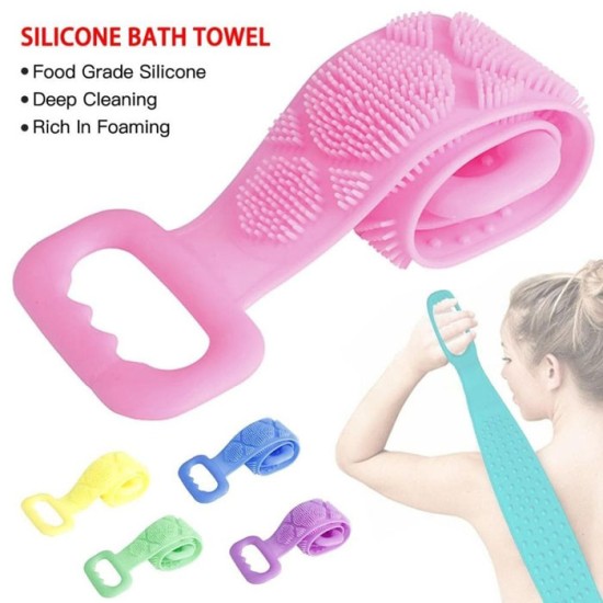 Alat Sikat Punggung Silikon Mandi Back Silicone Scrubber Alat Sikat Punggung Silikon Mandi Back Silicone Scrubber