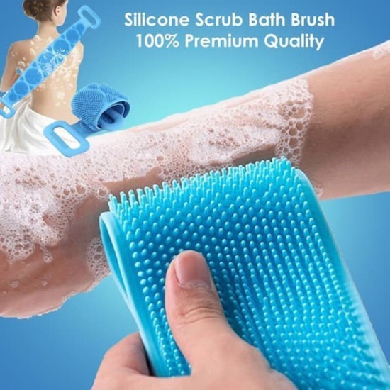 Alat Sikat Punggung Silikon Mandi Back Silicone Scrubber Alat Sikat Punggung Silikon Mandi Back Silicone Scrubber