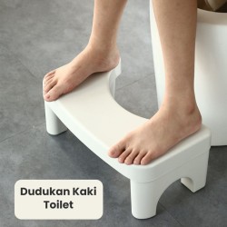 Bangku Toilet Pijakan Kaki Kursi Bantu Kloset Duduk WC