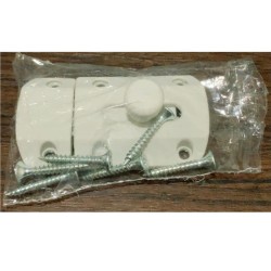 Grendel Slot PVC Plastik Kunci Pintu Kamar Mandi