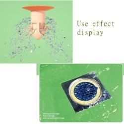 Saringan Pembuangan Air Kamar Mandi Bahan Plastik dan Silikon