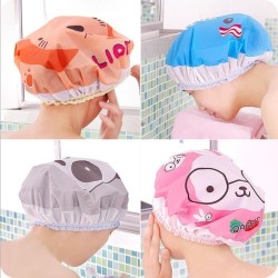 Shower Cap Karakter Penutup Kepala Mandi