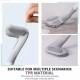 Sikat Kloset Model Golf Gagang Lengkung Silikon Toilet WC Sikat Kloset Model Golf Gagang Lengkung Silikon Toilet WC