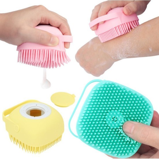 Sikat Mandi Silikon Lembut Silicone Massage Bath Brush Sikat Mandi Silikon Lembut Silicone Massage Bath Brush