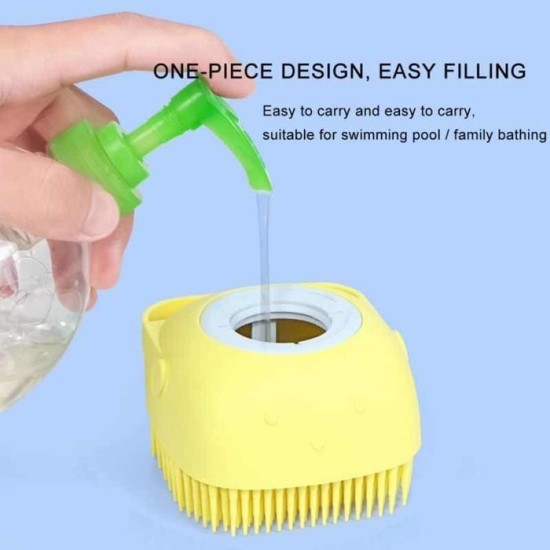 Sikat Mandi Silikon Lembut Silicone Massage Bath Brush Sikat Mandi Silikon Lembut Silicone Massage Bath Brush