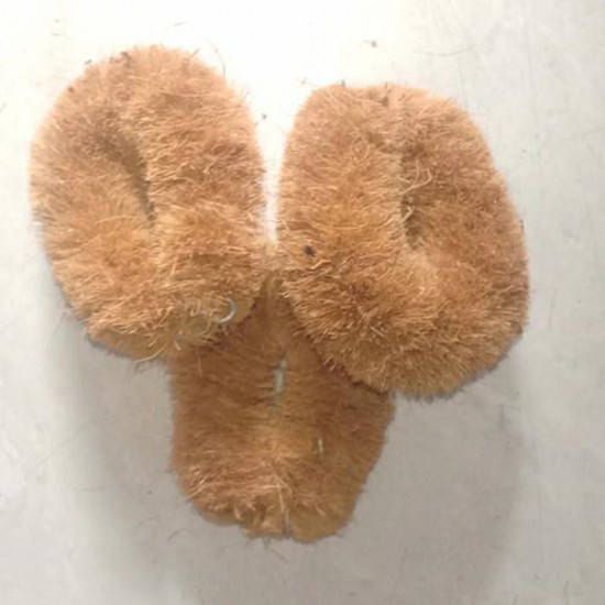 Sikat Lantai Kuali Sabut Kelapa Bulat