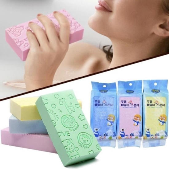 Spon Mandi Pembersih Daki Busa Spons Halus Spon Mandi Pembersih Daki Busa Spons Halus