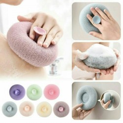 Spons Mandi Bulat Lembut Scrubber Spons Mandi Bulat Lembut Scrubber
