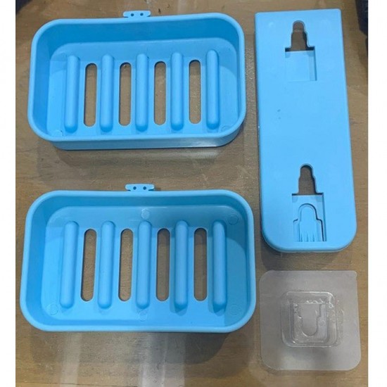 Rak Sabun Serbaguna Tempel 2 Tingkat - Soap Table Multifungsi Rak Sabun Serbaguna Tempel 2 Tingkat - Soap Table Multifungsi