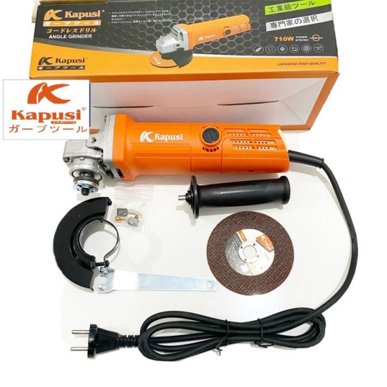 Kapusi K-10020 Gerinda 710W Gurinda Grinda Angle Grinder Kapusi K-10020 Gerinda 710W Gurinda Grinda Angle Grinder