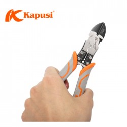 Kapusi K-8067 Tang Potong 7.5 Inch 190mm Plus Kupas Kabel Kapusi K-8067 Tang Potong 7.5 Inch 190mm Plus Kupas Kabel