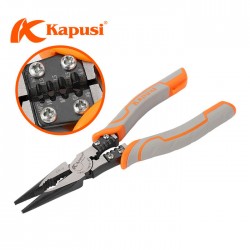 Kapusi K-8068 Tang Lancip 8 Inch 200mm Plus Kupas Kabel