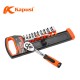 Kapusi K-9818 Kunci Sok 12 Pcs Shock Wrench CR-V 1/4 Inch Kapusi K-9818 Kunci Sok 12 Pcs Shock Wrench CR-V 1/4 Inch