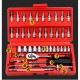 Kapusi K-9819 Kunci Sok 46 Pcs Shock Set 1/4 Inch Kapusi K-9819 Kunci Sok 46 Pcs Shock Set 1/4 Inch