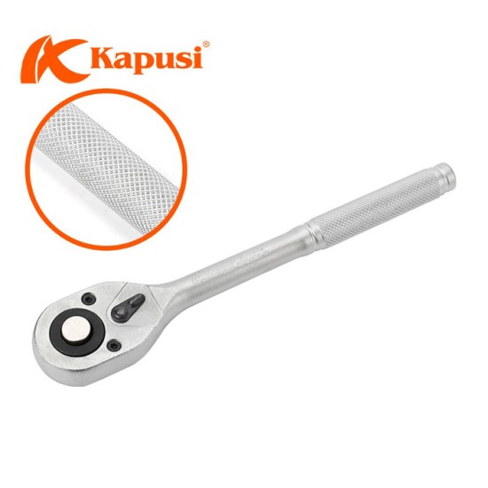 Kapusi K-0022 Gagang Kunci Sok 1/2 Inch Drive Rachet Handle Besi Kapusi K-0022 Gagang Kunci Sok 1/2 Inch Drive Rachet Handle Besi