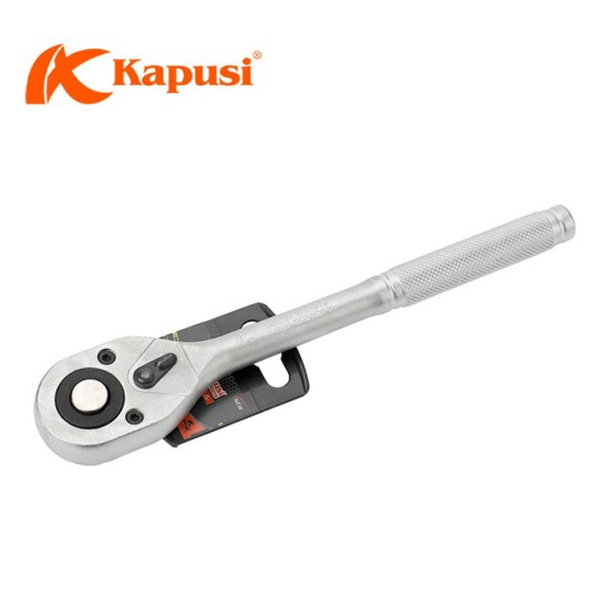 Kapusi K-0022 Gagang Kunci Sok 1/2 Inch Drive Rachet Handle Besi Kapusi K-0022 Gagang Kunci Sok 1/2 Inch Drive Rachet Handle Besi