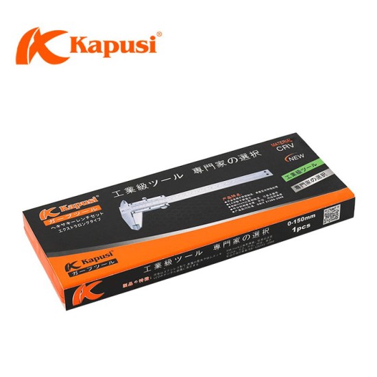 Kapusi K-0120 Sigmat 9 Inch Vernier Caliper Besi Jangka Sorong Kapusi K-0120 Sigmat 9 Inch Vernier Caliper Besi Jangka Sorong