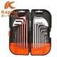 Kapusi K-0420 Kunci L isi 18 Pcs Hex Key Set Bintang Ballpoint Kapusi K-0420 Kunci L isi 18 Pcs Hex Key Set Bintang Ballpoint