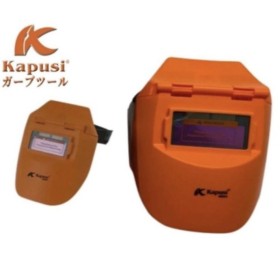 Kapusi K-2037 Topeng Las Otomatis Auto Darkening Welding Helmet Kapusi K-2037 Topeng Las Otomatis Auto Darkening Welding Helmet