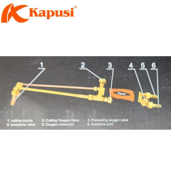 Kapusi K-2082 Cutting Torch Stang Blander Blender Las Potong Kapusi K-2082 Cutting Torch Stang Blander Blender Las Potong