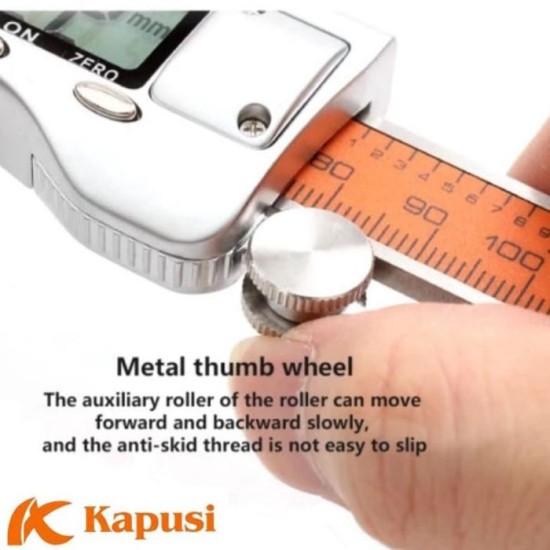 Kapusi K-2910 Sigmat Digital Caliper Jangka Sorong 150mm 15cm Kapusi K-2910 Sigmat Digital Caliper Jangka Sorong 150mm 15cm