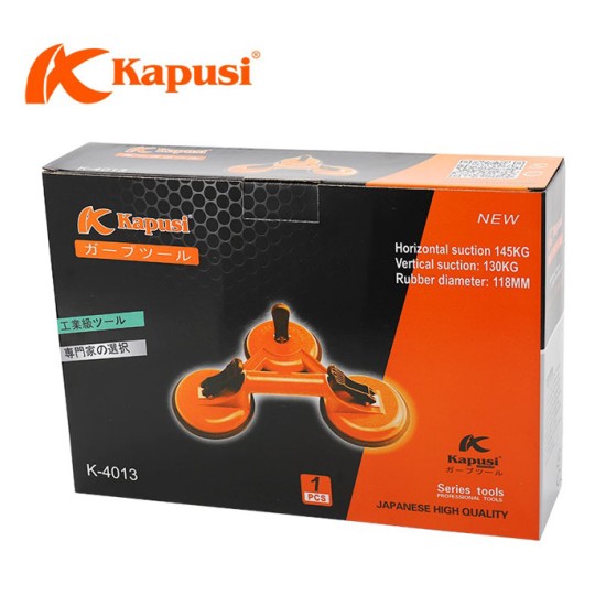 Kapusi K-4013 Alat Kop Kaca 3 Kaki 3 Leg Glass Suction Kapusi K-4013 Alat Kop Kaca 3 Kaki 3 Leg Glass Suction