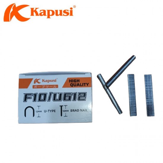 Kapusi K-6894 Isi Staples 12mm Brad Nail 10mm F10 U612 isi 2000 Pcs Kapusi K-6894 Isi Staples 12mm Brad Nail 10mm F10 U612 isi 2000 Pcs