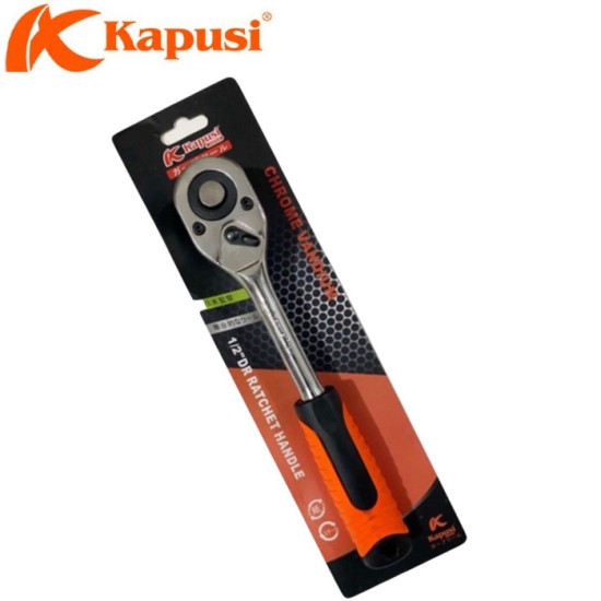 Kapusi K-7865 Gagang Kunci Sok 1/2 Inch Drive Rachet Handle Kapusi K-7865 Gagang Kunci Sok 1/2 Inch Drive Rachet Handle