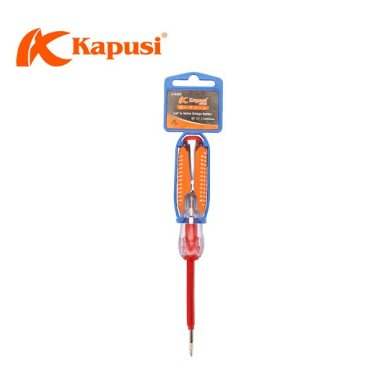 Kapusi K-9066 Obeng Tespen Testpen Test Pen Bolak Balik Voltage Tester Kapusi K-9066 Obeng Tespen Testpen Test Pen Bolak Balik Voltage Tester