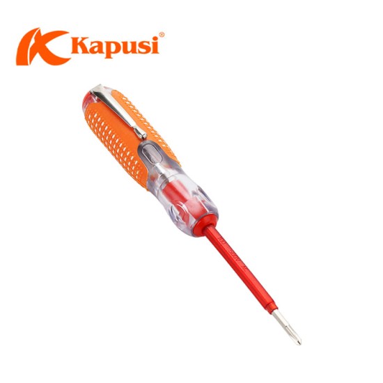 Kapusi K-9066 Obeng Tespen Testpen Test Pen Bolak Balik Voltage Tester Kapusi K-9066 Obeng Tespen Testpen Test Pen Bolak Balik Voltage Tester