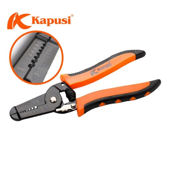 Kapusi K-9100 Tang Kupas Kabel 7 Inch Multifunction Wire Stripper Kapusi K-9100 Tang Kupas Kabel 7 Inch Multifunction Wire Stripper